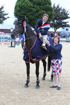 Joe Clayton is crowned the new British Showjumping National Champion